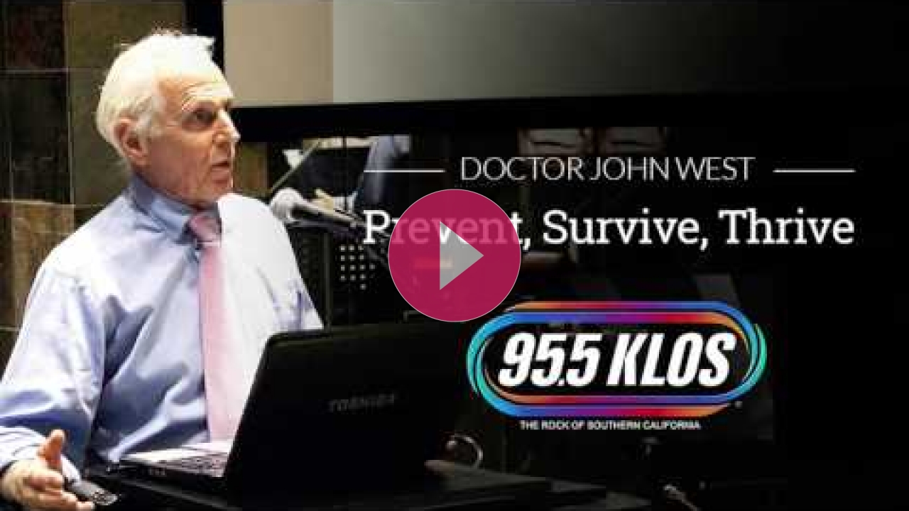 Embedded thumbnail for Dr. John West on KLOS